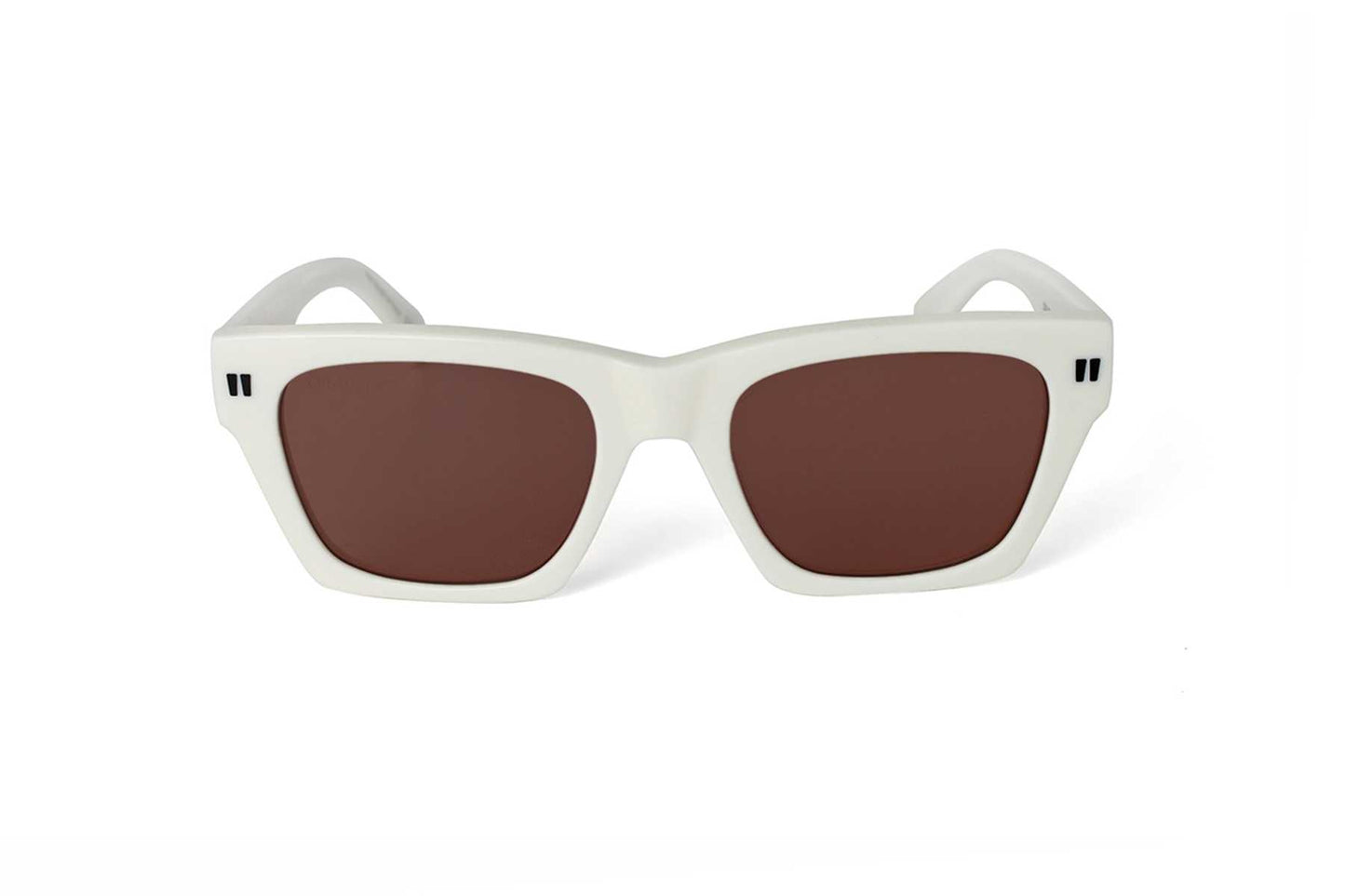 Off-White Virgil OERI13XS 0107 51 Beyaz & Kahve Güneş Gözlüğü