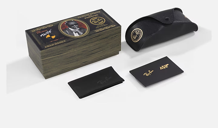 Ray-Ban ASAP ROCKY RB3929 001/83 54 Polarize Güneş Gözlüğü