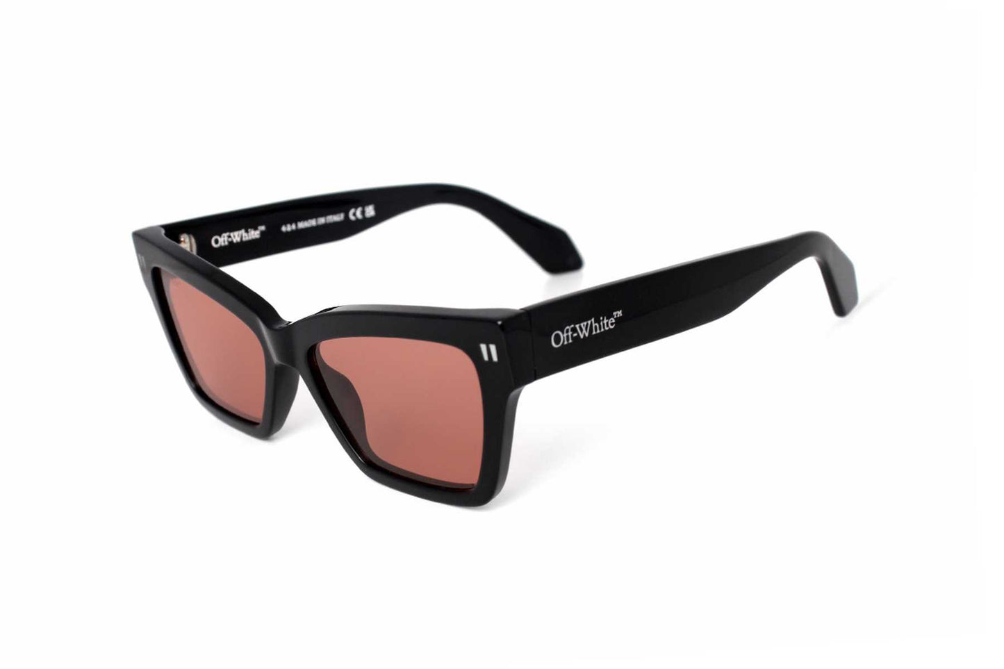Off-White Zaza OERI110 1007 50 Siyah Bordo Güneş Gözlüğü