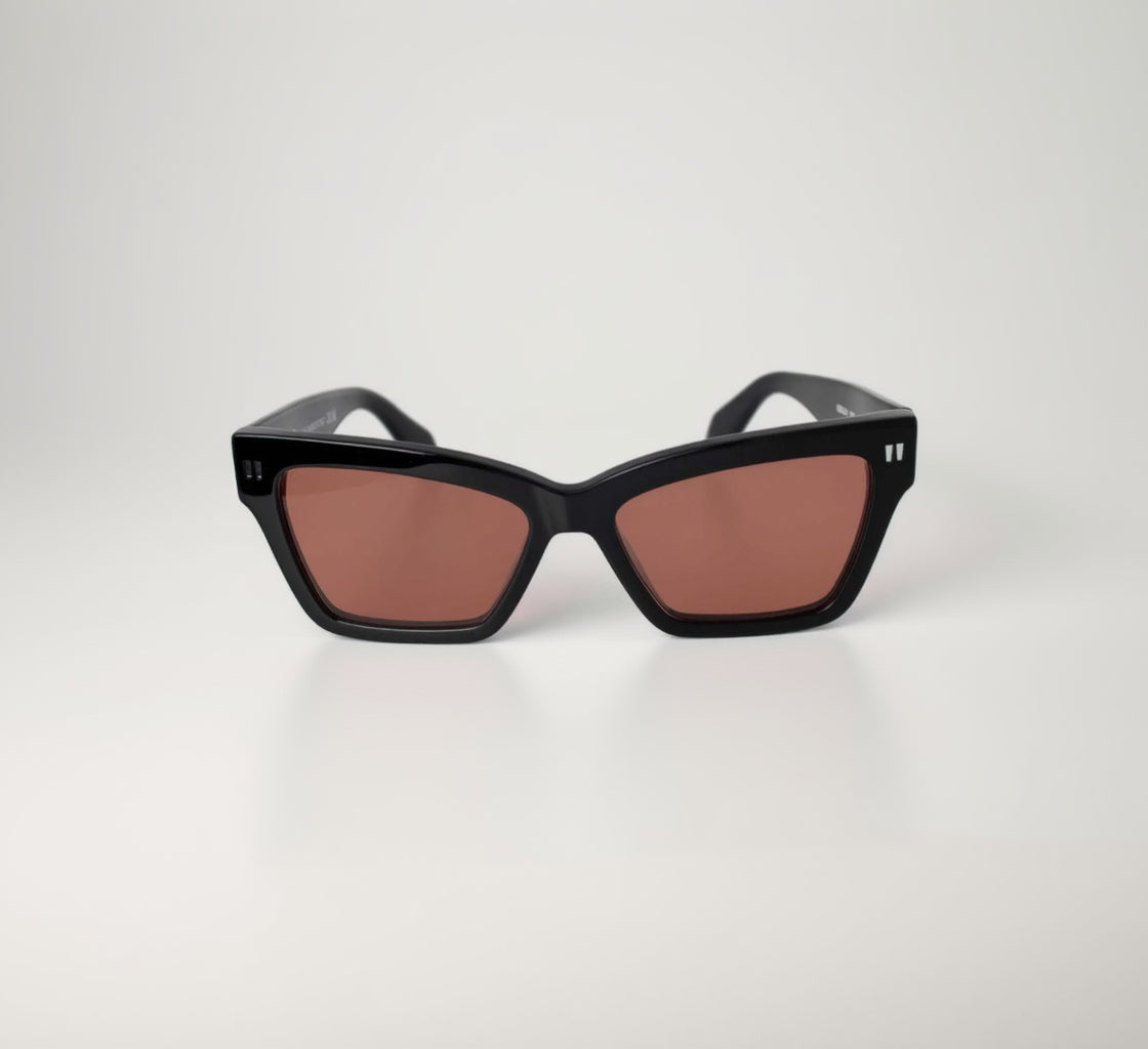 Off-White Zaza OERI110 1007 50 Siyah Bordo Güneş Gözlüğü