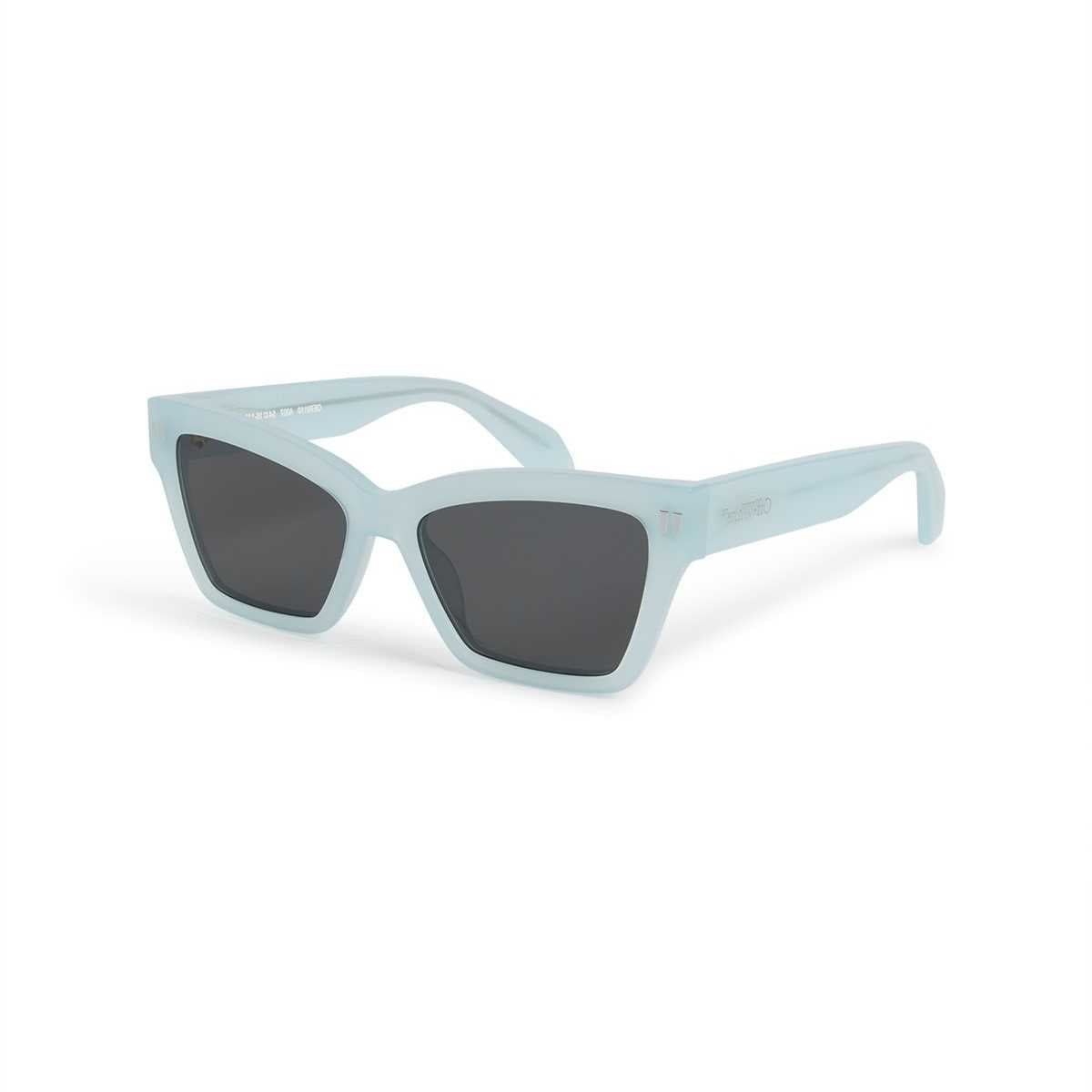 Off-White  OERI110 4007 Şeffaf Buz Mavisi Güneş Gözlüğü
