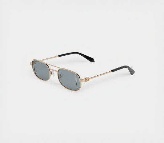 Off-White Catalina OERI14 7606 57 Altın & Gri Çerçevesiz Güneş Gözlüğü