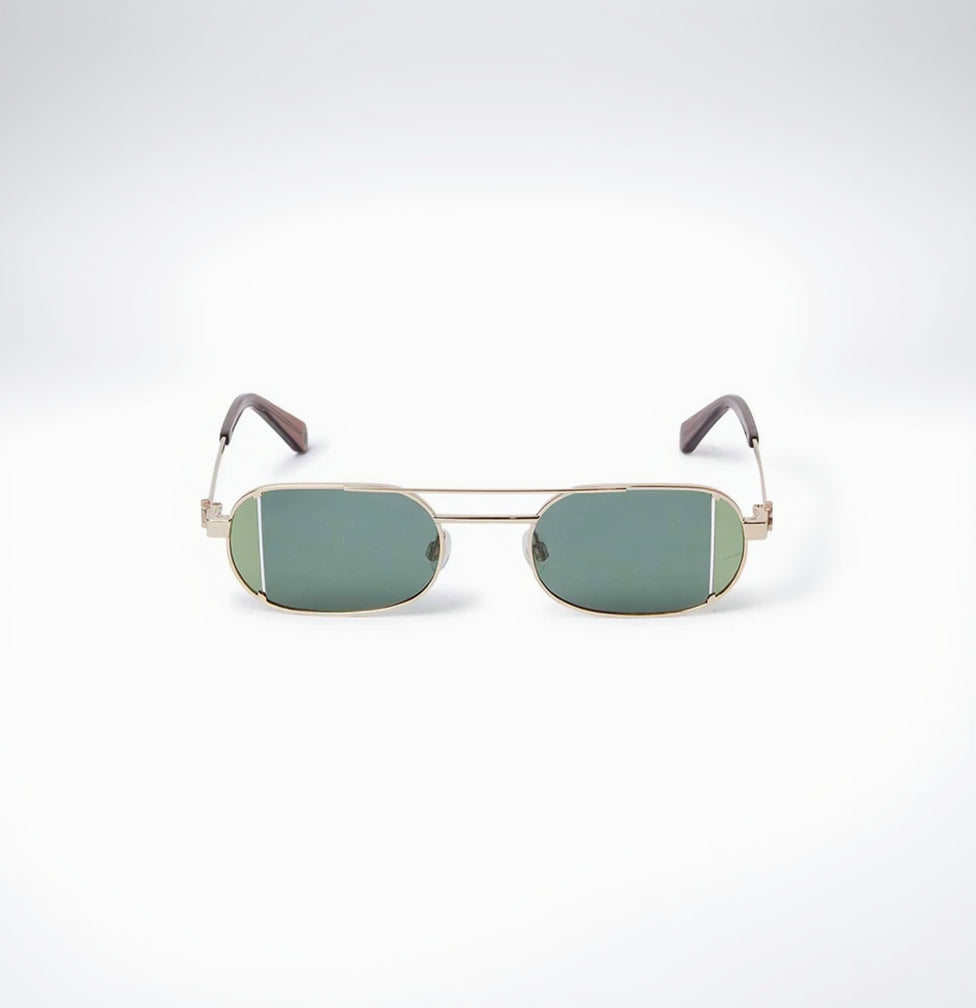 Off-White Catalina OERI14 7650 57 Altın & Yeşil Çerçevesiz Güneş Gözlüğü