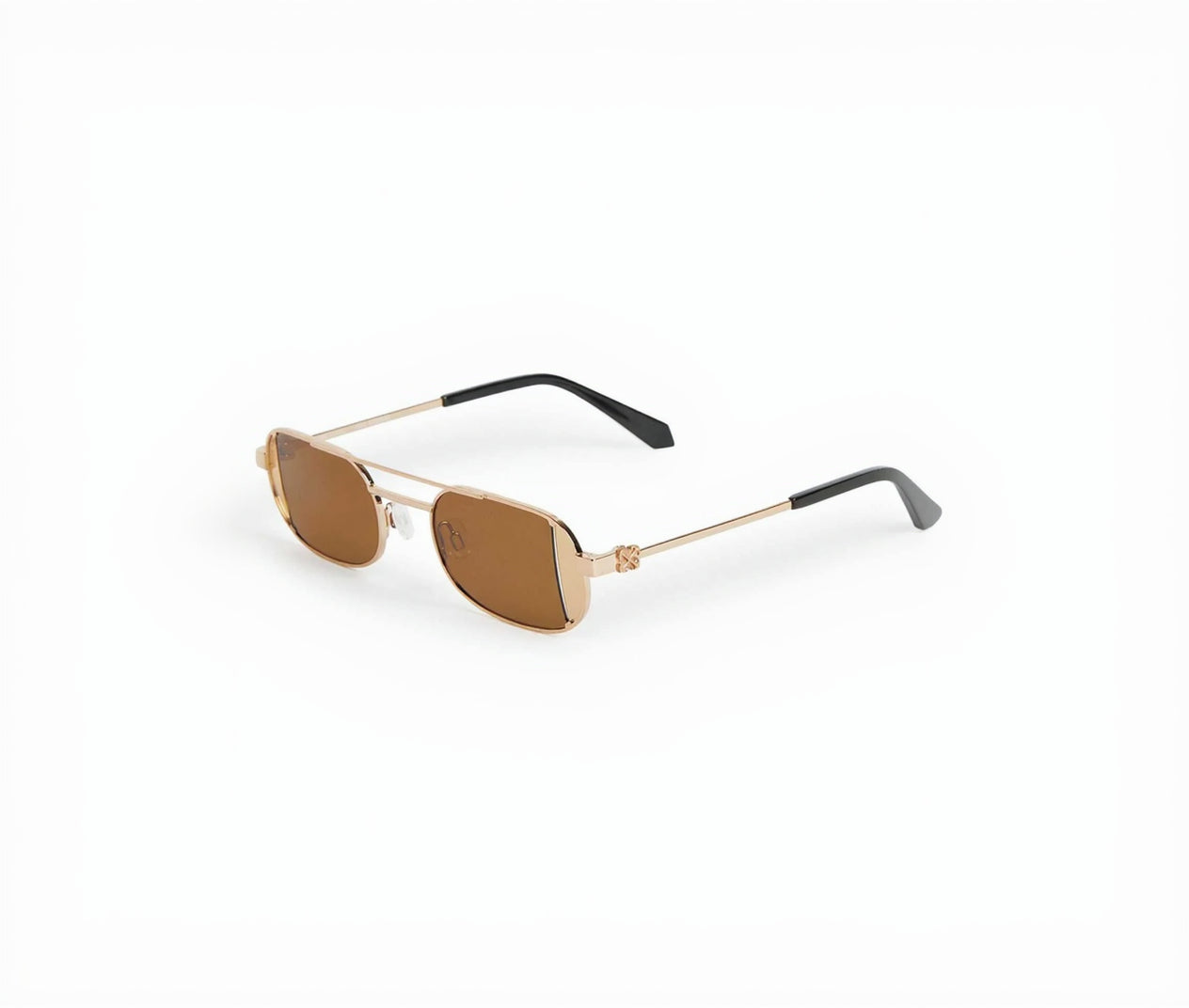 Off-White Catalina OERI14 7664 Altın & Kahve Çerçevesiz Güneş Gözlüğü
